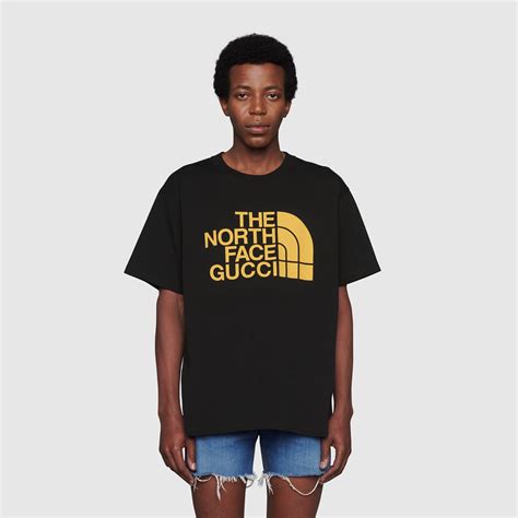 tshirt the north face gucci|The North Face x Gucci Oversize T.